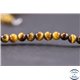 Perles en oeil de tigre - Ronde/4 mm - Grade A