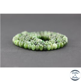 Perles en jade néphrite du Canada - Roue/6 mm