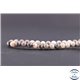 Perles en jaspe rose - Ronde/6 mm