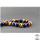 Perles en oeil de tigre - Ronde/12 mm - Grade A