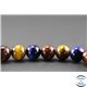 Perles en oeil de tigre - Ronde/12 mm - Grade A