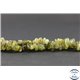 Perles en grenat vert - Chips/5-12 mm