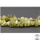 Perles en grenat vert - Chips/5-12 mm