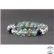 Perles en fluorite - Ronde/10 mm - Grade A