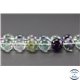 Perles en fluorite - Ronde/10 mm - Grade A