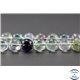 Perles en fluorite - Ronde/10 mm - Grade A