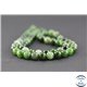 Perles en jade néphrite du Canada - Ronde/7 mm