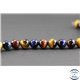 Perles en oeil de tigre - Ronde/10 mm - Grade A