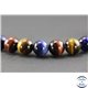 Perles en oeil de tigre - Ronde/10 mm - Grade A