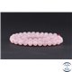 Perles en quartz rose de Madagascar - Ronde/6 mm - Grade AB