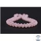 Perles en quartz rose de Madagascar - Ronde/6 mm - Grade AB