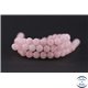 Perles en quartz rose de Madagascar - Ronde/6 mm - Grade AB