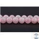 Perles en quartz rose de Madagascar - Ronde/6 mm - Grade AB