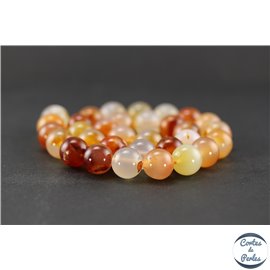 Perles en cornaline - Rondes/12 mm