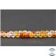 Perles en cornaline - Rondes/4 mm