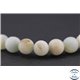 Perles dépolies en amazonite - Ronde/10 mm