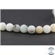 Perles dépolies en amazonite - Ronde/6 mm