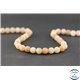 Perles dépolies en pierre de Soleil - Rondes/8 mm - Grade A