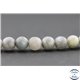 Perles dépolies en labradorite - Ronde/10 mm