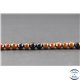 Perles facettées en obsidienne acajou - Ronde/6 mm