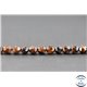 Perles facettées en obsidienne acajou - Pépite/6 mm
