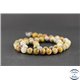 Perles en agate crazy - Ronde/8 mm