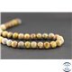 Perles en agate crazy - Ronde/8 mm