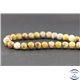 Perles en agate crazy - Ronde/8 mm