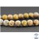 Perles en agate crazy - Ronde/8 mm
