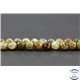 Perles facettées en jaspe rhyolite - Rondes/4 mm
