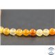 Perles en cornaline - Rondes/6 mm
