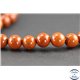 Perles en jaspe rouge - Rondes/10 mm - Grade A