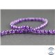 Perles en améthyste - Rondes/6 mm - Grade AA