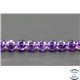 Perles en améthyste - Rondes/6 mm - Grade AA