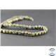 Perles en jaspe rhyolite - Rondes/6 mm