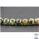 Perles en jaspe rhyolite - Rondes/6 mm