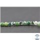 Perles en agate mousse - Rondes/8 mm - Grade AAA
