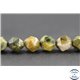 Perles facettées en jaspe rhyolite - Pépites/8 mm