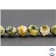 Perles facettées en jaspe rhyolite - Pépites/8 mm