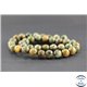 Perles en jaspe rhyolite - Rondes/10 mm