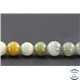 Perles en jadéite - Rondes/8 mm