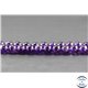 Perles en améthyste dark d'Uruguay - Rondes/8mm - Grade AA