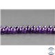 Perles en améthyste dark d'Uruguay - Rondes/8mm - Grade AA