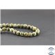 Perles en jaspe rhyolite - Rondes/8 mm