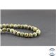 Perles en jaspe rhyolite - Rondes/8 mm
