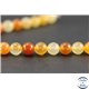 Perles en cornaline - Rondes/8 mm