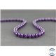Perles en améthyste - Rondes/6 mm - Améthyste dark - Grade AA