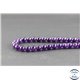 Perles en améthyste - Rondes/6 mm - Améthyste dark - Grade AA
