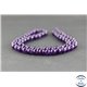 Perles en améthyste - Rondes/6 mm - Améthyste dark - Grade AA