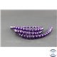 Perles en améthyste - Rondes/6 mm - Améthyste dark - Grade AA